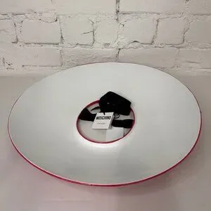SS23 MOSCHINO Couture Jeremy Scott Inflatable Baseball Cap Fuchsia Round PVC Hat Moschino | Accessories | Runway Ss23 Moschino Couture Jeremy  main image 2